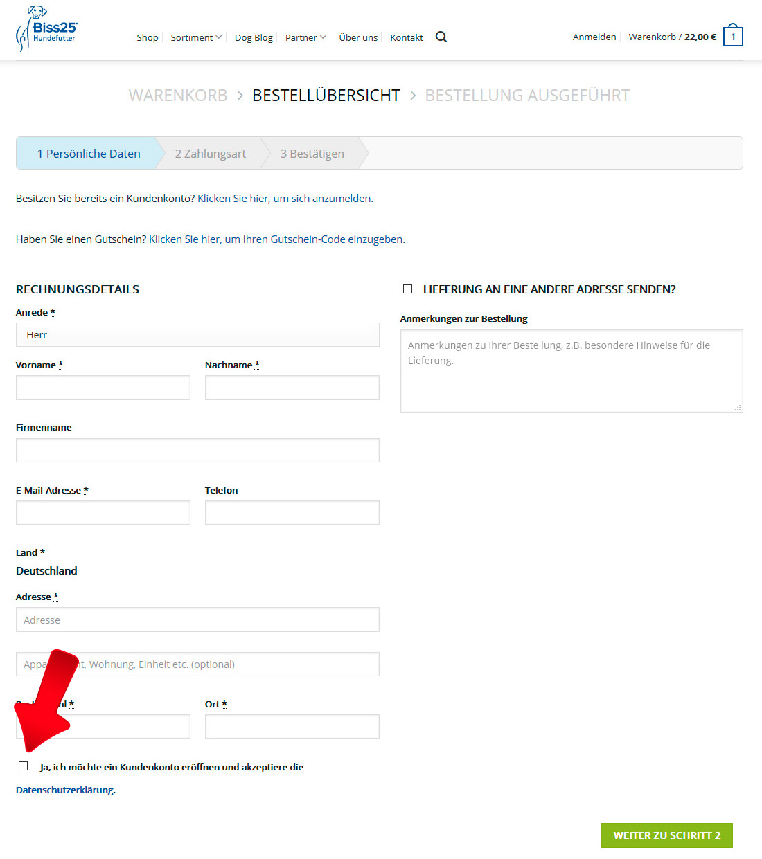 - anleitung kundenkonto02 - Anleitung zur Registrierung
