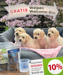 kostenlose Welpen Hundefutter-Box Biss25